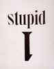 Cover of the journal Stupid, no. 1