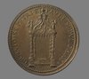 Baldacchino, 1633. Medal of Urban VIII (reverse)