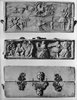 Wooden box with relief of dancers