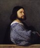 Portrait of a Man with a Blue Sleeve; Portrait of Ludovico Ariosto (Assumed)