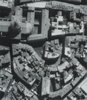 Aerial view of where Pompey's Theater was located