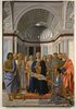 Enthroned Madonna and Saints Adored by Federico da Montefeltro; Brera Alterpiece