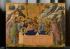 Burial of the Virgin; front crowning panel; Maesta